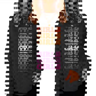 Drapeau Lesbienne Pour Filles Et Filles Sweat-shirt pour femme - Cadeauxyz