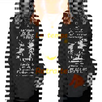 Drôle Retraite Humour Idee Cadeau Homme 2024 Retraite Sweat-shirt pour femme - Cadeauxyz
