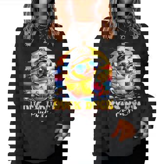 Duck Duck Cruise Family Cruising Matching Group Women Sweatshirt - Thegiftio