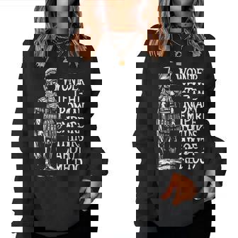 El Imperio Romano Piensa En Mí Antigua Roma Italia Legión Romana Sudadera Mujer - Regaloses