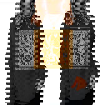 Eros Dieu Grec Grèce Antique Mythologie Mythe Grecque Sweat-shirt pour femme - Cadeauxyz