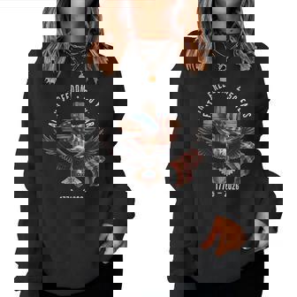 Faith Freedom 250 Years 1776-2026 Christian Cross Shield Women Sweatshirt - Monsterry