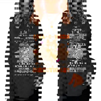 Are You Fall O Ween Directions Teacher Halloween Ghost Women Sweatshirt | Mazezy