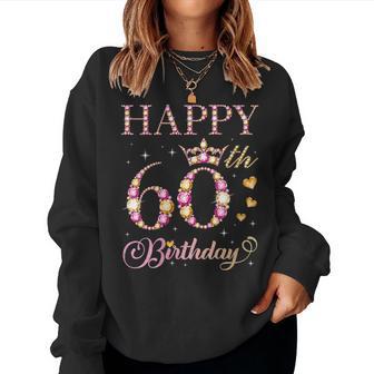 Feliz 60 Cumpleaños 60 Años Hombres Es Fiesta De Cumpleaños Cuello Sudadera Mujer - Regaloses