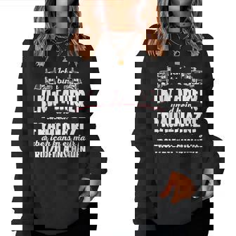 Fernfahrer Ich Bin Lkw-Fahrer Und Kein Frauenarzt Trucker Sweatshirt Frauen - Seseable