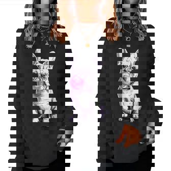 French Bulldog For French Bulldog Frenchie Women Sweatshirt | Seseable UK