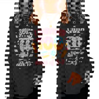 67 100Th Day Of School Teacher 100 Days 6 7 Meme 6-7 Women Sweatshirt | Seseable UK