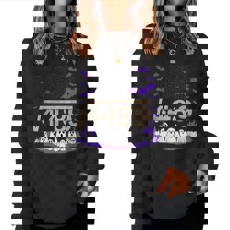 67 Meme Math Teacher 6 7 Halloween Square Root 4489 Women Sweatshirt | Mazezy