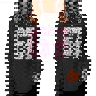 67 Six Seven Coquette Girly Pink Toile Girls Women Sweatshirt - Monsterry