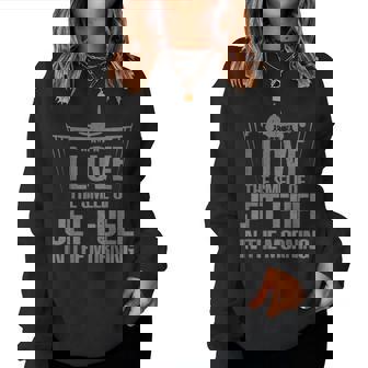 Airplane Novelty For Aviation Airplane Pilot Women Sweatshirt | Seseable UK