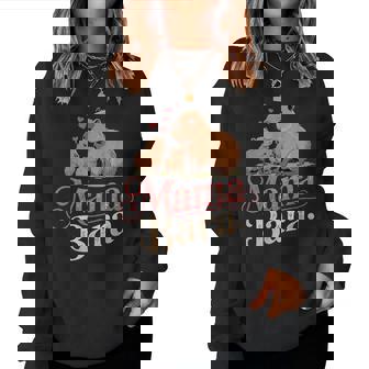 Capybara Mama 2025 Family Matching Women Sweatshirt - Monsterry