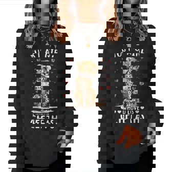 Cheetah Animal Just A Girl Who Loves Cheetahs Women Sweatshirt | Mazezy