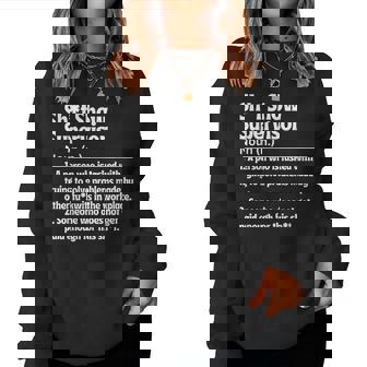 Construction Contractor Foreman Supervisor Women Women Sweatshirt - Monsterry