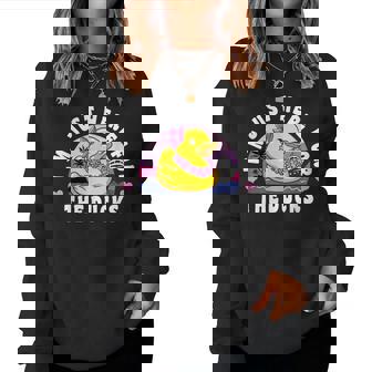 Cruise Duck I´M Just Here For The Ducks Cruise Women Sweatshirt - Thegiftio