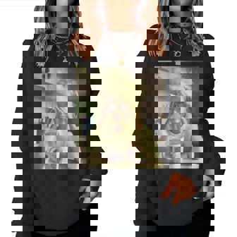 Doll Face Sarcastic Doll Smoking Y2k Women Sweatshirt | Seseable FR