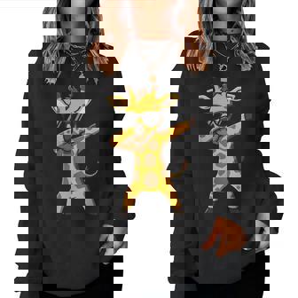 Giraffe Boys Animal Print Giraffe Print レディーススウェットシャツ - Kawaiitshirt