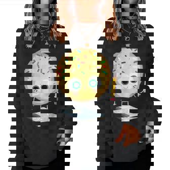 Good Egg Teacher Halloween Costume The Smart Cookie Women Sweatshirt | Seseable CA