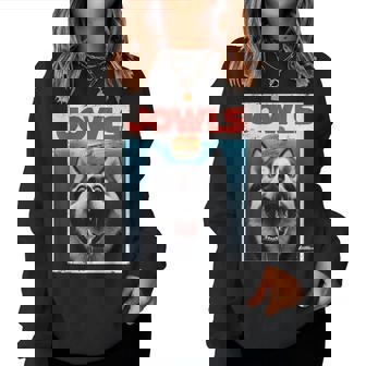 Siberian Husky Jowls Sled Dog Mom Top Alaskan Dog Dad Women Sweatshirt - Thegiftio