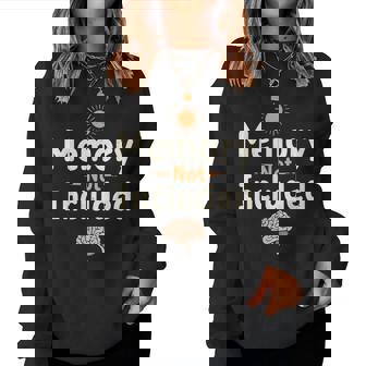 Gente Olvidadiza Humor Memoria Falla Relatable Sudadera Mujer - Regaloses