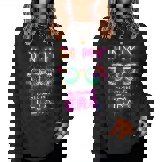 In My Glowing Era Groovy Colorful Bright Women Sweatshirt | Mazezy