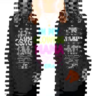 In My Glowing Mama Era Groovy Colorful Bright Women Sweatshirt | Seseable FR