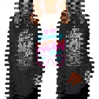 In My Glowing Mom Era Groovy Colorful Bright Women Sweatshirt | Seseable FR