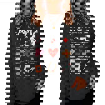 God Says I Am Nurse Strong Protected Religious Nurse Nursing Women Sweatshirt - Monsterry