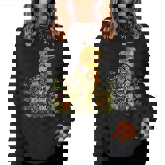 Golden Retrieverilhouette De Chien Humoristique Pour Sweat-shirt pour femme - Cadeauxyz