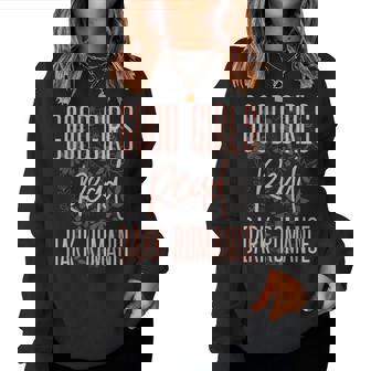 Good Girls Read Dark Romance For Book Lovers Women Sweatshirt | Mazezy