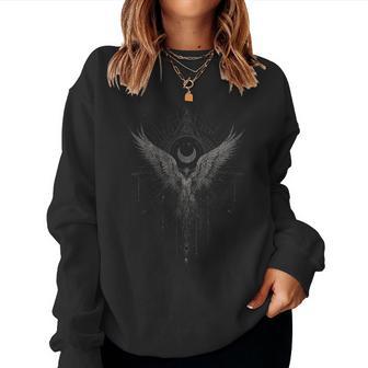 Gothic Punk Dark Fashion Y2k Streetwear Vintage Men Women Sweatshirt - Seseable