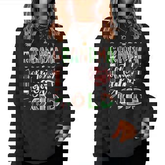 Grandma Of The 1 Year Old Football 1St Birthday Boy Matching Women Sweatshirt - Thegiftio