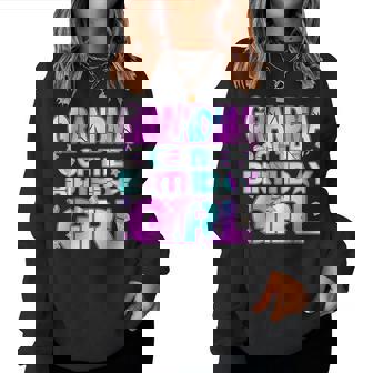 Grandma The Birthday Girl Kpop Family Birthday Party Girls Women Sweatshirt | Seseable UK