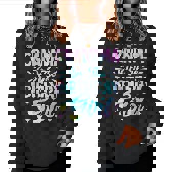 Grandma Of The Birthday Girl Tie Dye Party Family Women Sweatshirt - Thegiftio