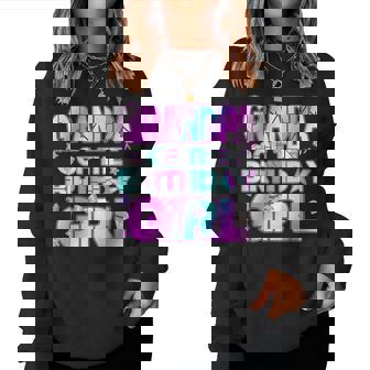 Grandpa The Birthday Girl Kpop Family Birthday Party Girls Women Sweatshirt - Monsterry