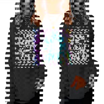 Groovy Sassy Like My Auntie Niece Aunt Matching Women Sweatshirt | Seseable CA