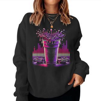 H-Town Music Vibes Houston Collection Youth Women Sweatshirt - Thegiftio UK