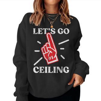 Halloween Lets Go Ceiling Fan Costume Humor Women Women Sweatshirt - Thegiftio UK