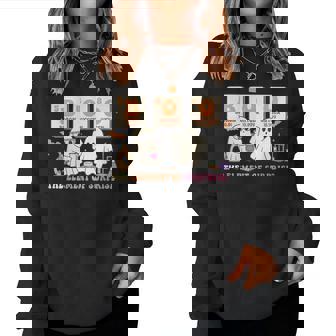 Halloween Science Teacher Boo Ghost The Element Of Surprise Women Sweatshirt - Monsterry