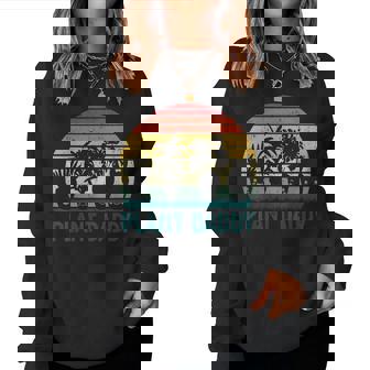 Hombre Retro Plant Daddy Regalo Para Jardinero Planthólico Sudadera Mujer - Regaloses