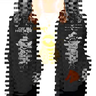 Honey Dealer Beekeepers Bee Beekeeping Honey Bee Women Sweatshirt - Monsterry