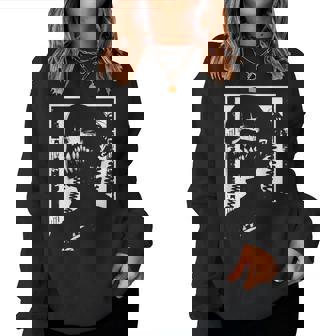 Horror Techwear Ghoul Girl Cybergoth Gothic Anime Manga Women Sweatshirt - Monsterry