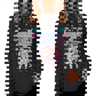 I'm The Birthday Girl キュート ちびkpop おもしろい キッズ 韓国 ポップ レディーススウェットシャツ - Kawaiitshirt