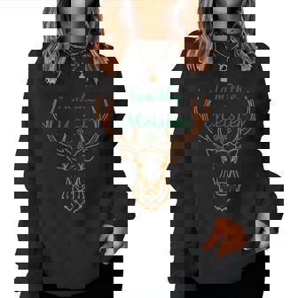 Iam Il Meister Jaegermeister Papà Mamma Cervo Women Sweatshirt - Novitaregali