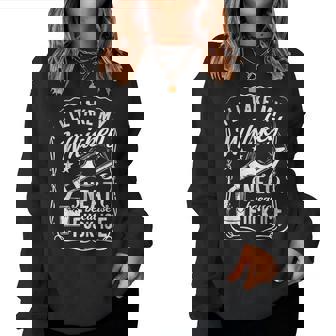 I'll Take My Whiskey Neat Because Fuck Ice Women Sweatshirt - Thegiftio