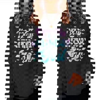 I'm The Birthday Girl Tie Dye Party Family Matching Women Sweatshirt | Mazezy