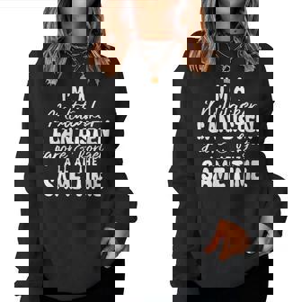 I'm A Multitasker Sarcastic Humor Sayings Snarky Quote Women Sweatshirt | Mazezy