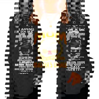 I'm A Super Proud Mom Of A 2025 Master's Degree Graduate Women Sweatshirt | Seseable CA