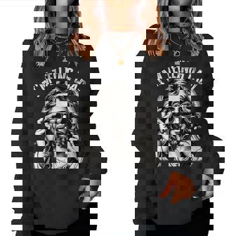 I'm Telling Dad Saying Religious Christian Jesus Meme Women Sweatshirt - Monsterry