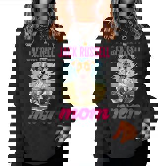 Jack Russell Terrier Dog Jack Russel Mom Women Sweatshirt - Thegiftio