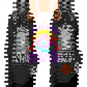 Jam Out With Your Clam Out Cringe Adult Humor Women Women Sweatshirt - Monsterry